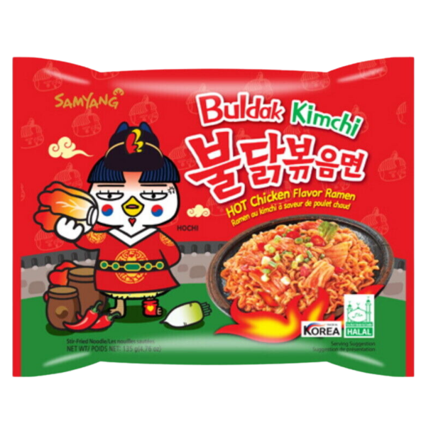 Samyang Buldak Nudel Hot Chicken Flavour Kimchi